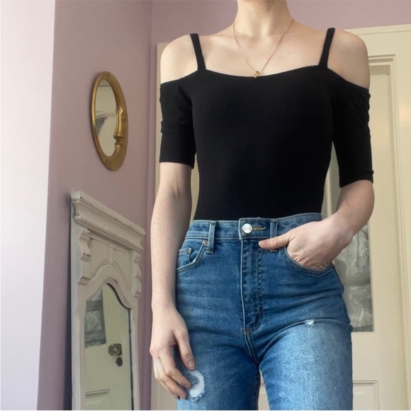 Reformation bodysuit in black - Picture 2 of 2
